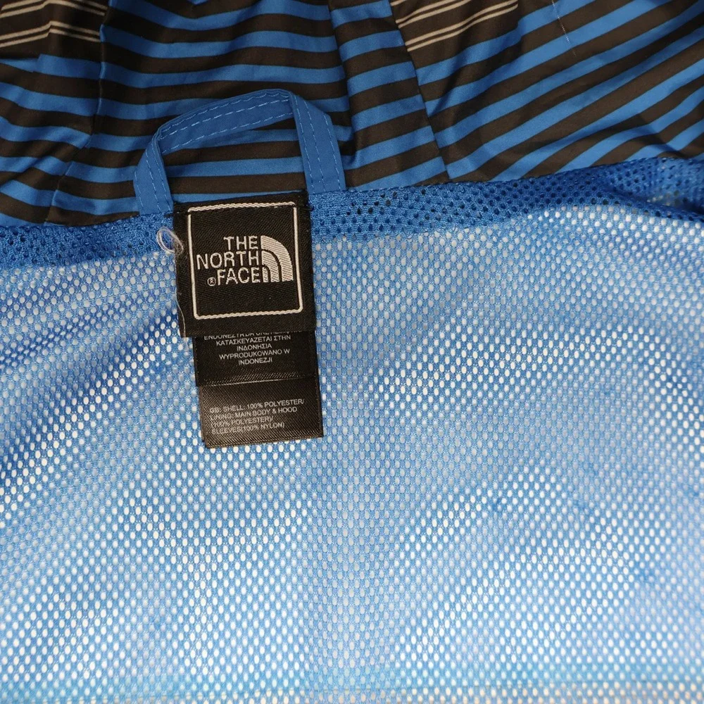 North Face HyVent Rain Jacket Boys XL‎ 18-20 Blue Waterproof Hooded 3in1 Shell